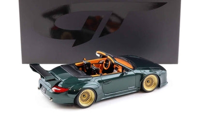 GT Spirit 2024 Porsche 911 997.2 Carbriolet Old & New Tokyo Auto Salon Dark Green Cartsfy Inc.