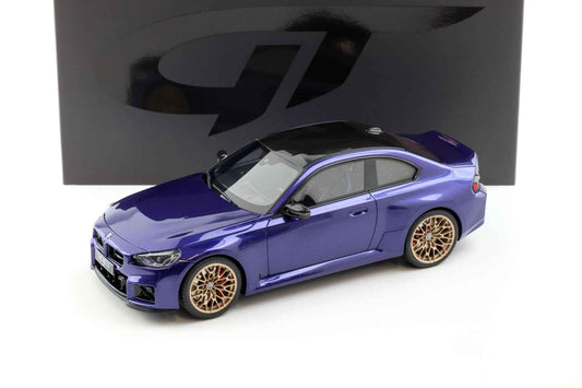 GT Spirit 2025 BMW M2 (G87) Coupe Individual Velvet Blue Metallic 1:18 Cartsfy Inc.