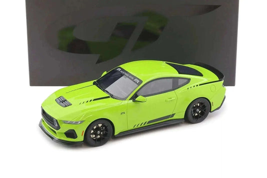 GT Spirit 2025 Ford Mustang RTR Spec-3 Coupe Hyper Lime Green 1:18 Cartsfy Inc.