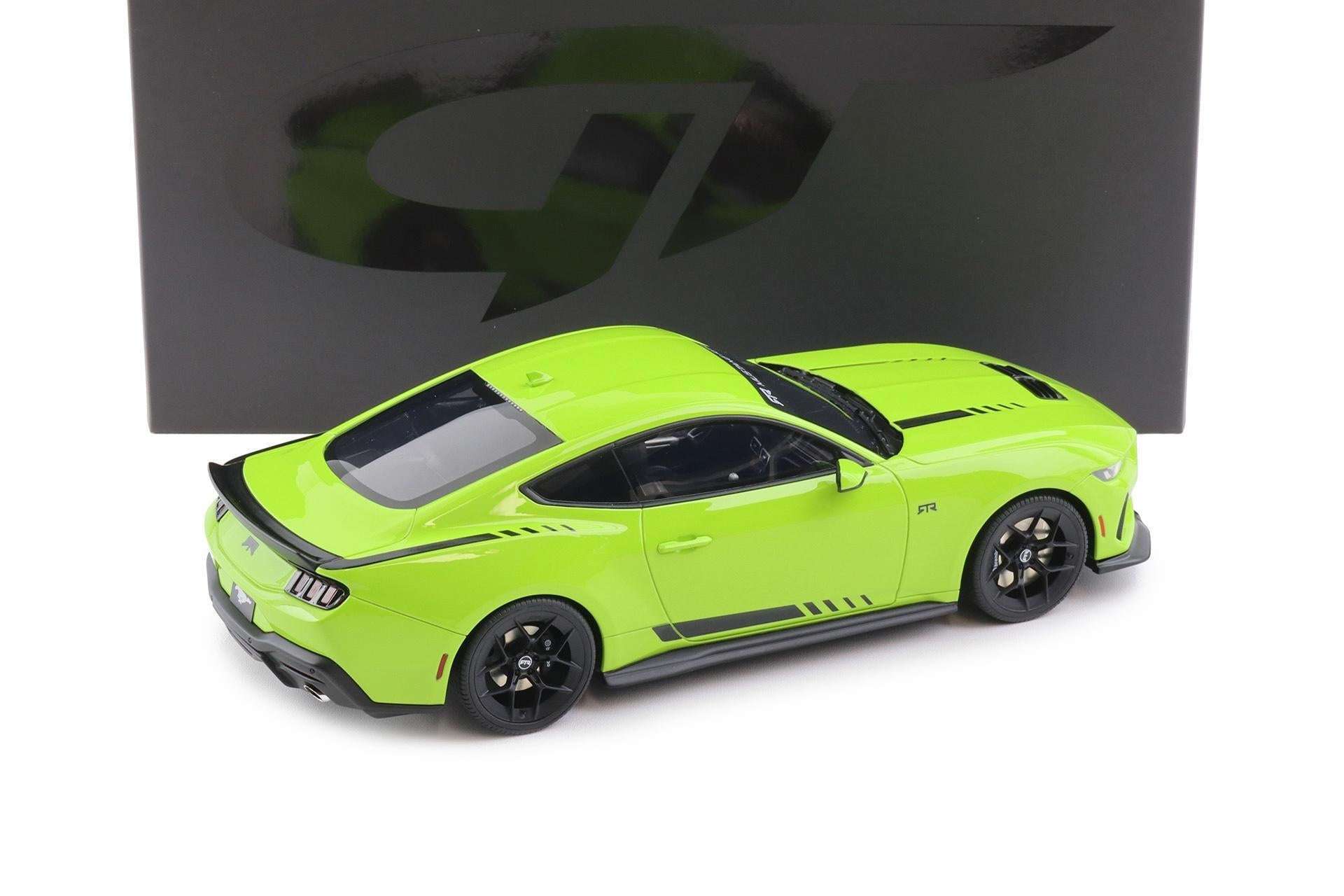 GT Spirit 2025 Ford Mustang RTR Spec-3 Coupe Hyper Lime Green 1:18 STM Diecast Default Title Default Title-