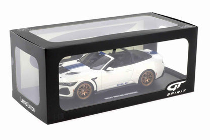 GT Spirit 2025 Ford Shelby Mustang Super Snake Convertible Oxford White 1:18 Cartsfy Inc.