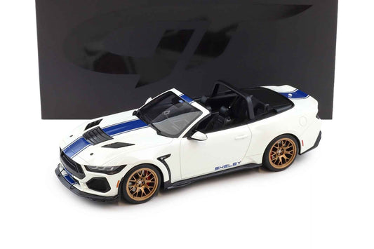 GT Spirit 2025 Ford Shelby Mustang Super Snake Convertible Oxford White 1:18 Cartsfy Inc.