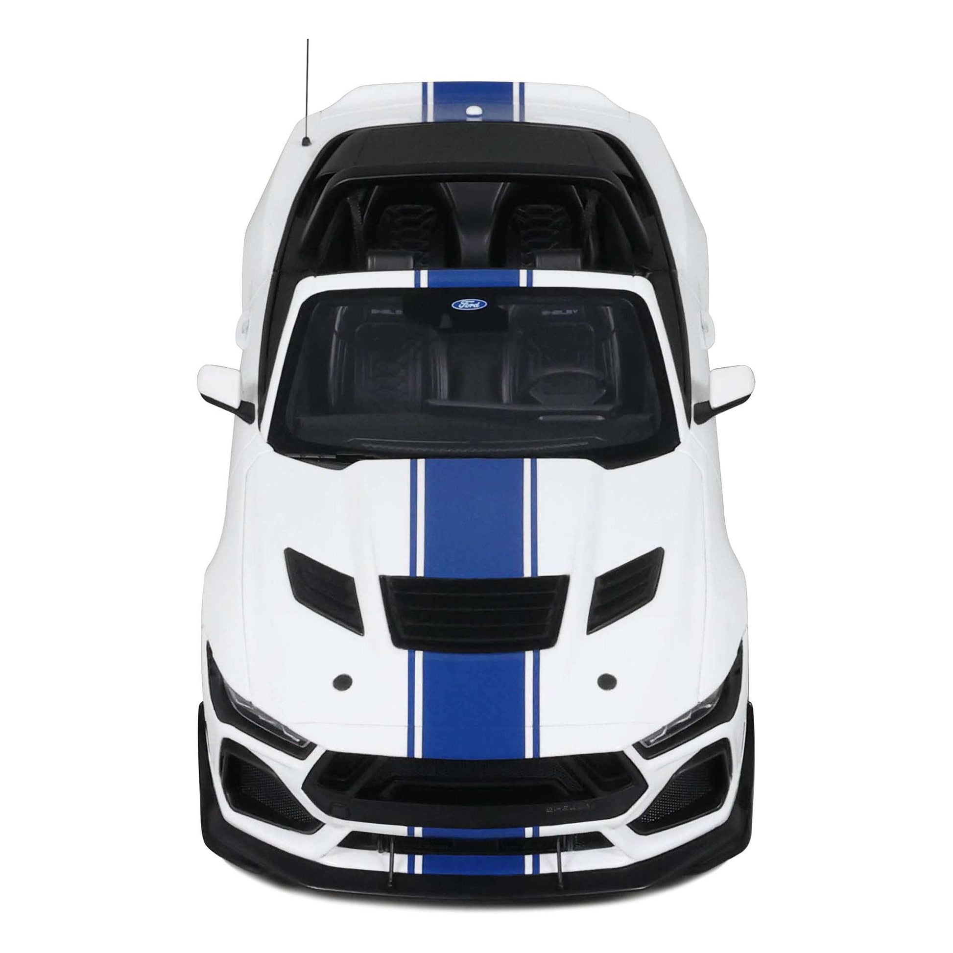 GT Spirit 2025 Ford Shelby Mustang Super Snake Convertible Oxford White 1:18 Cartsfy Inc.