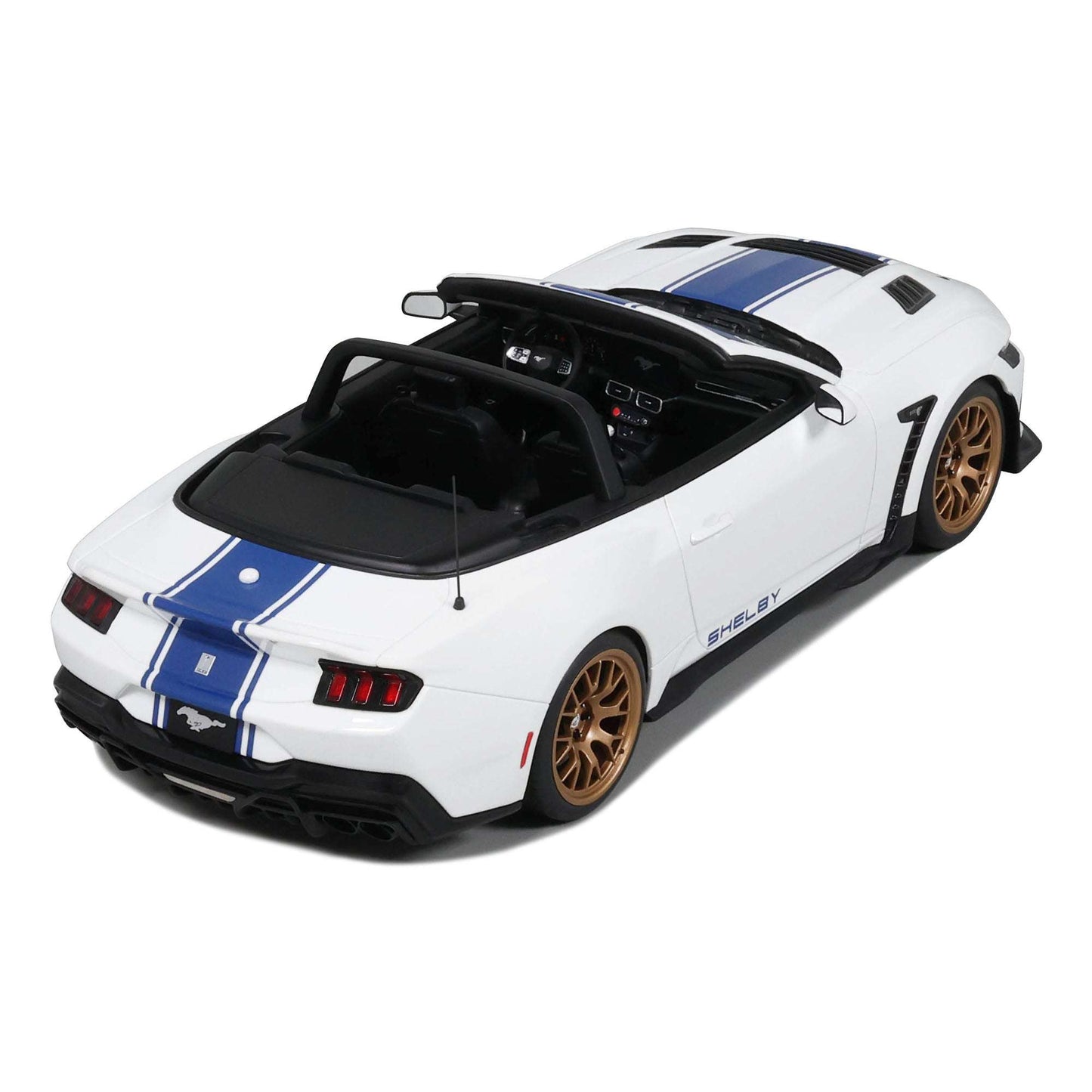 GT Spirit 2025 Ford Shelby Mustang Super Snake Convertible Oxford White 1:18 Cartsfy Inc.