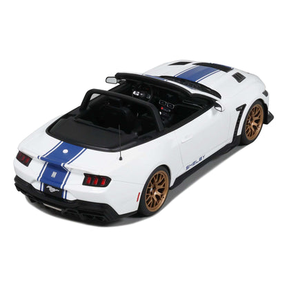 GT Spirit 2025 Ford Shelby Mustang Super Snake Convertible Oxford White 1:18 Cartsfy Inc.