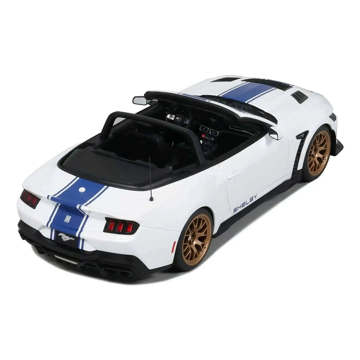 GT Spirit 2025 Ford Shelby Mustang Super Snake Convertible Oxford White 1:18 Cartsfy Inc.