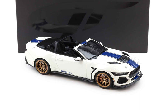 GT Spirit 2025 Ford Shelby Mustang Super Snake Convertible Oxford White 1:18 Cartsfy Inc.