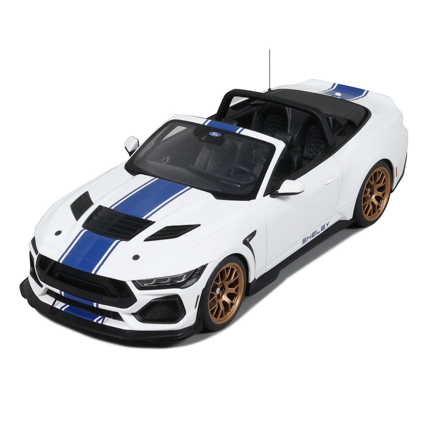 GT Spirit 2025 Ford Shelby Mustang Super Snake Convertible Oxford White 1:18 Cartsfy Inc.