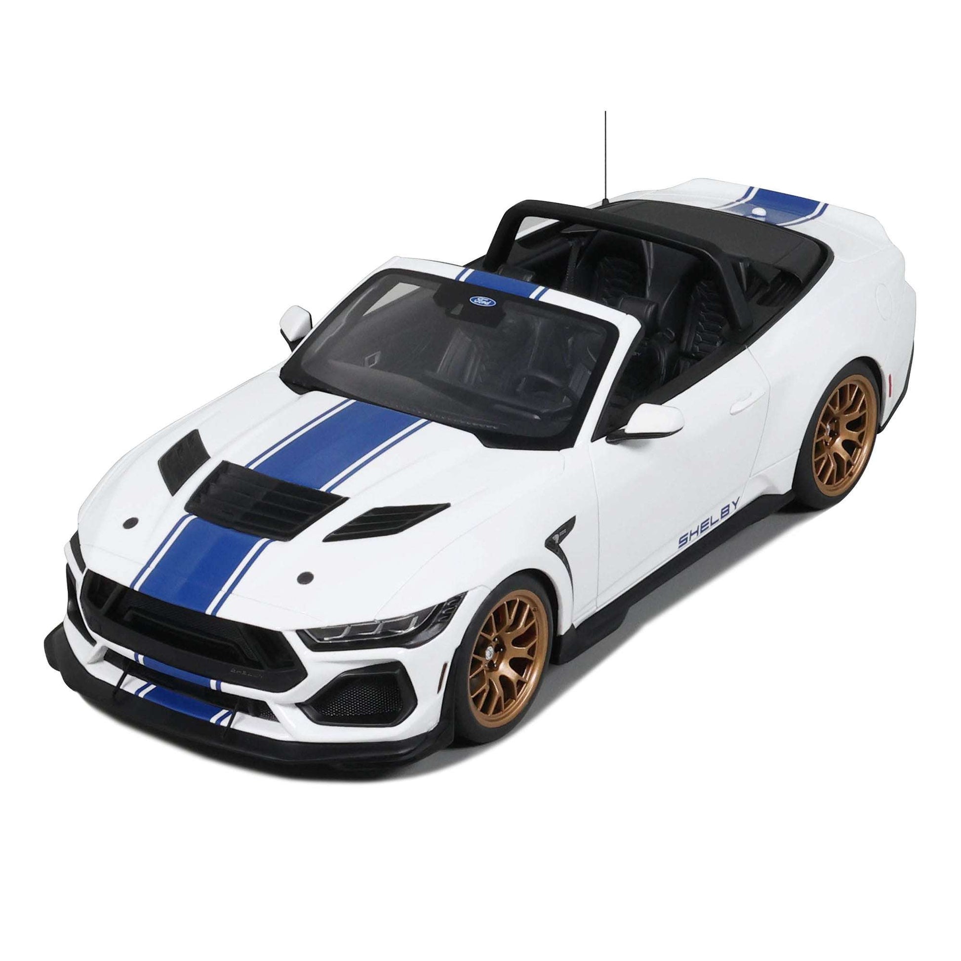 GT Spirit 2025 Ford Shelby Mustang Super Snake Convertible Oxford White 1:18 Cartsfy Inc.
