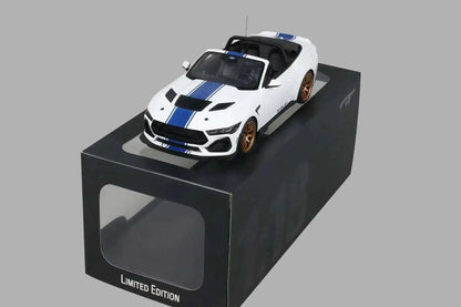 GT Spirit 2025 Ford Shelby Mustang Super Snake Convertible Oxford White 1:18 Cartsfy Inc.