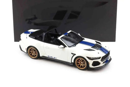 GT Spirit 2025 Ford Shelby Mustang Super Snake Convertible Oxford White 1:18 Cartsfy Inc.
