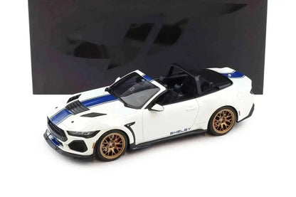 GT Spirit 2025 Ford Shelby Mustang Super Snake Convertible Oxford White 1:18 Cartsfy Inc.