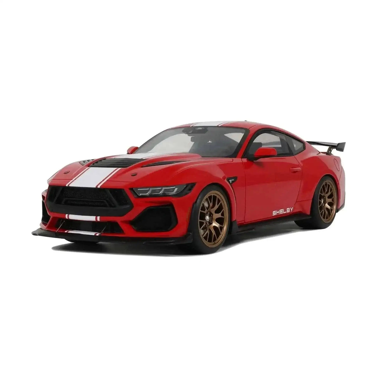 GT Spirit 2025 Ford Shelby Mustang Super Snake Race Red 1:18 Cartsfy Inc.