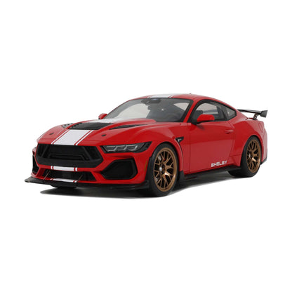 GT Spirit 2025 Ford Shelby Mustang Super Snake Race Red 1:18 Cartsfy Inc.