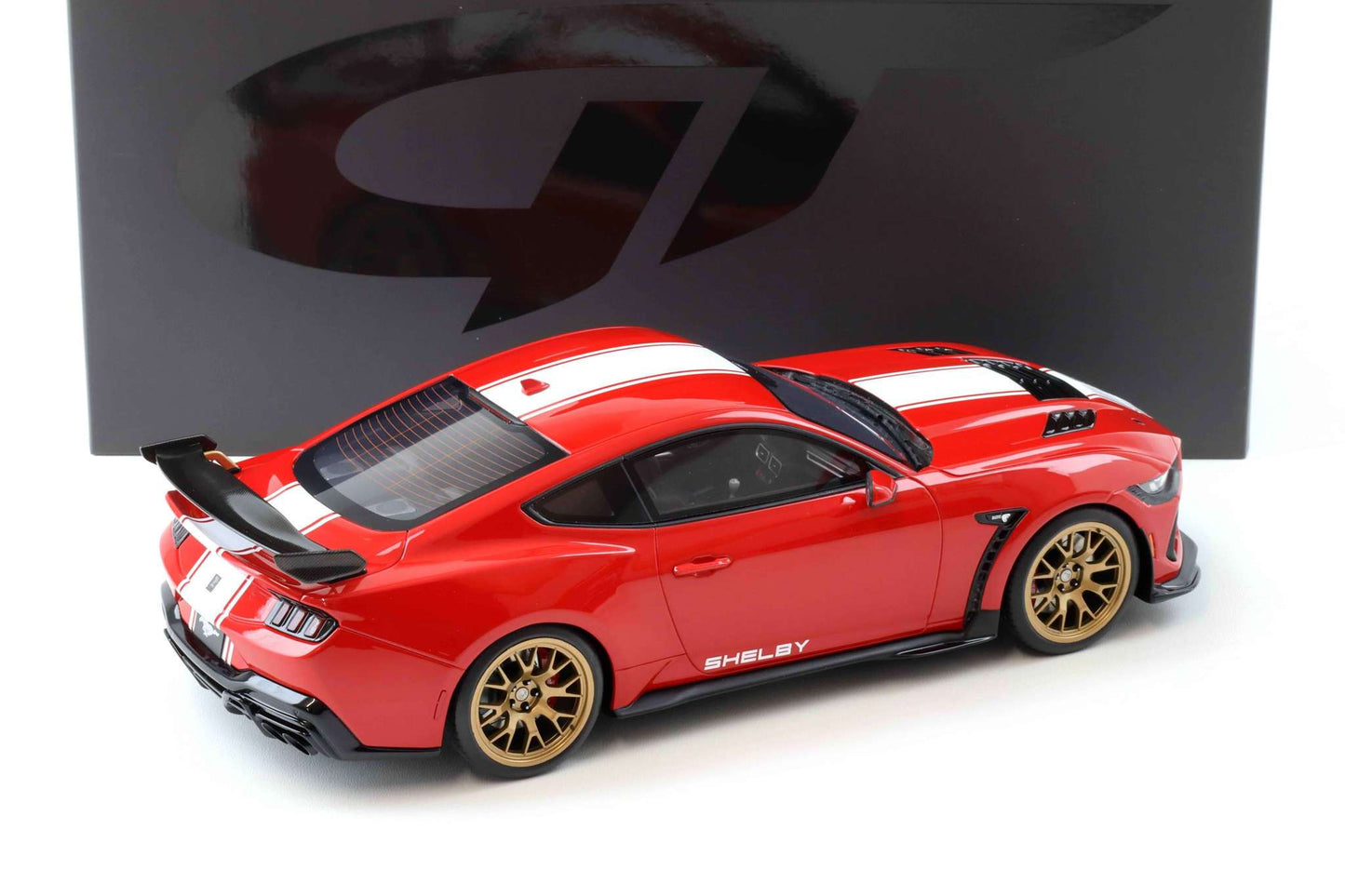 GT Spirit 2025 Ford Shelby Mustang Super Snake Race Red 1:18 Cartsfy Inc.