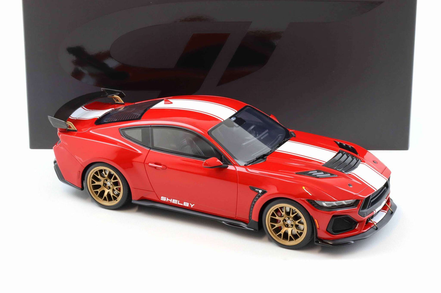 GT Spirit 2025 Ford Shelby Mustang Super Snake Race Red 1:18 Cartsfy Inc.