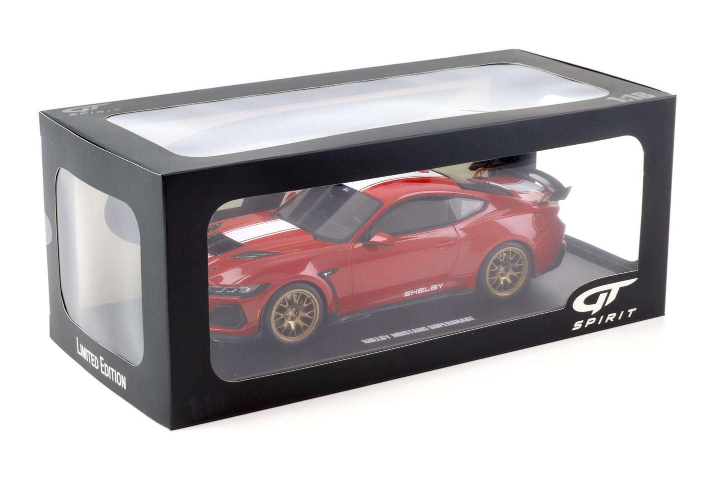 GT Spirit 2025 Ford Shelby Mustang Super Snake Race Red 1:18 Cartsfy Inc.