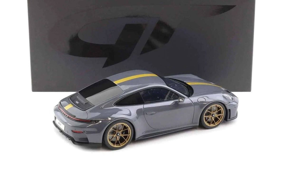 GT Spirit 2025 Porsche 911 992.2 GT3 Touring Slate Grey Neo w/ Gold Wheels & Stripe 1:18 STM Diecast Default Title Default Title-