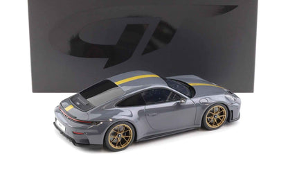 GT Spirit 2025 Porsche 911 992.2 GT3 Touring Slate Grey Neo w/ Gold Wheels & Stripe 1:18 Cartsfy Inc.