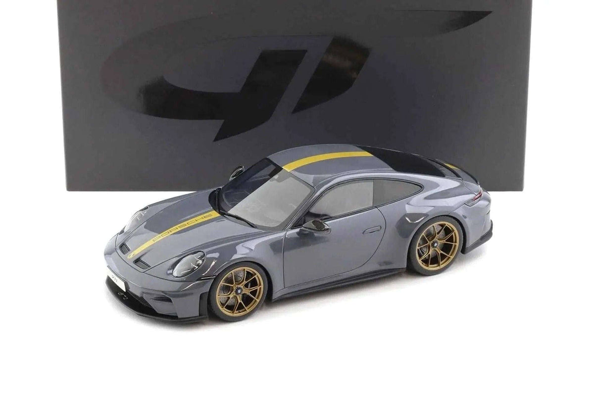 GT Spirit 2025 Porsche 911 992.2 GT3 Touring Slate Grey Neo w/ Gold Wheels & Stripe 1:18 STM Diecast Default Title Default Title-