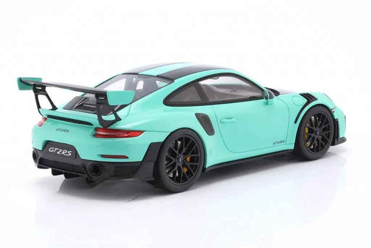 GT Spirit Porsche 911 991.2 GT2 RS w/ Weissach Pkg Mint Green 1:18 Porsche Museum Cartsfy Inc.
