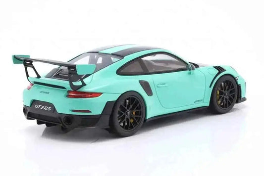 GT Spirit Porsche 911 991.2 GT2 RS w/ Weissach Pkg Mint Green 1:18 Porsche Museum Cartsfy Inc.