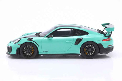 GT Spirit Porsche 911 991.2 GT2 RS w/ Weissach Pkg Mint Green 1:18 Porsche Museum Cartsfy Inc.