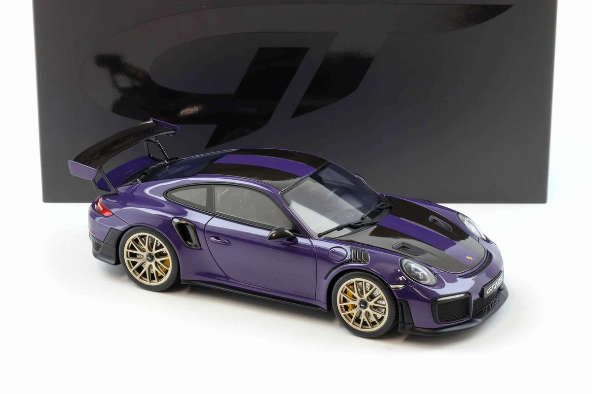 GT Spirit Porsche 911 991.2 GT2 RS w/ Weissach Pkg Ultraviolet (Purple) 1:18 Cartsfy Inc.