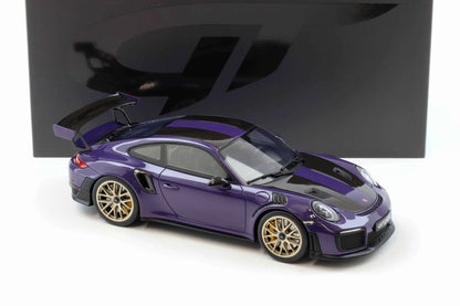 GT Spirit Porsche 911 991.2 GT2 RS w/ Weissach Pkg Ultraviolet (Purple) 1:18 Cartsfy Inc.