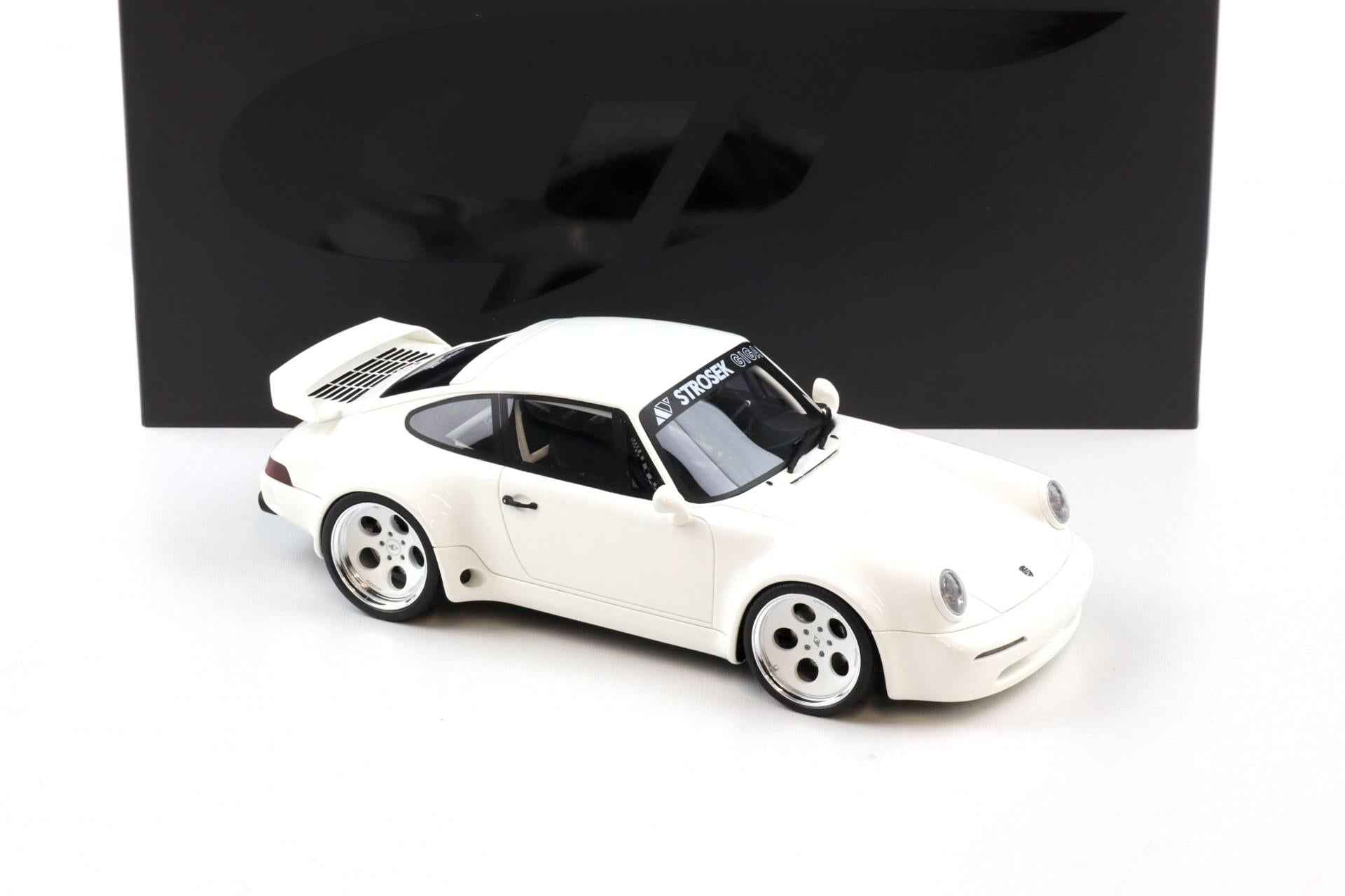 GT Spirit Porsche 911 993 Carrera Strosek Giga 2024 White 1:18 Cartsfy Inc.