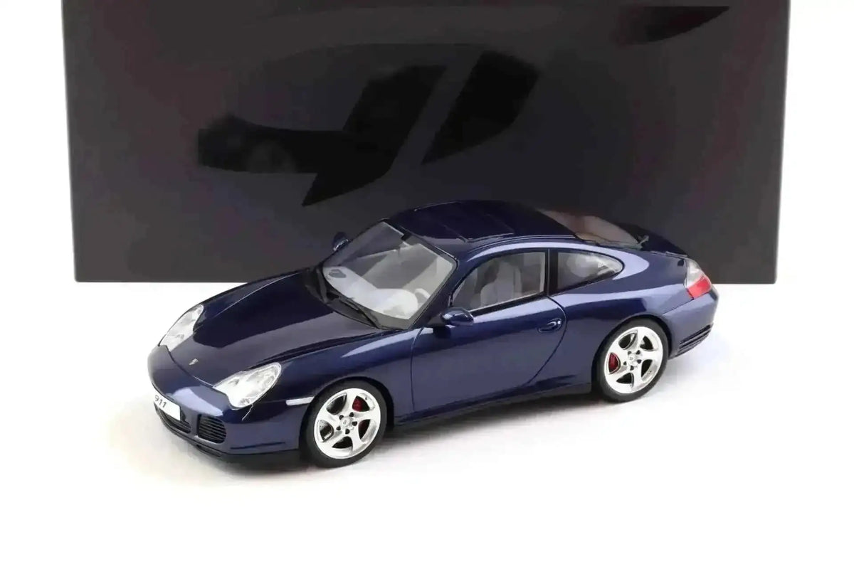 GT Spirit Porsche 911 (996) Carrera 4S 1:18 - Lapis Blue Metallic Cartsfy Inc.