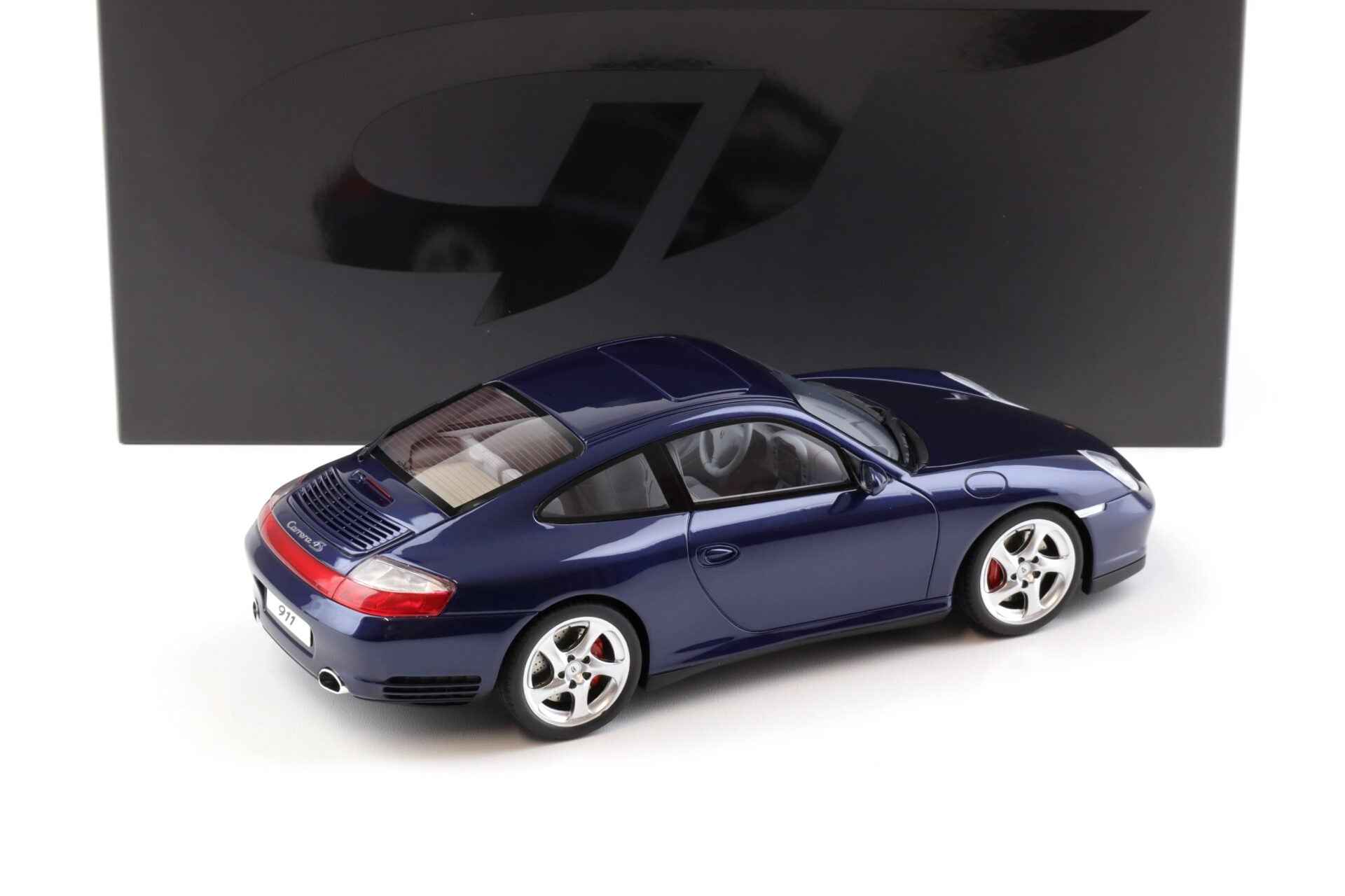 GT Spirit Porsche 911 (996) Carrera 4S Lapis Blue Metallic 1:18 Cartsfy Inc.