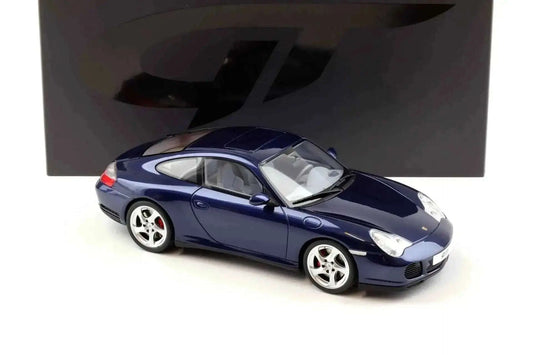 GT Spirit Porsche 911 (996) Carrera 4S Lapis Blue Metallic 1:18 Cartsfy Inc.