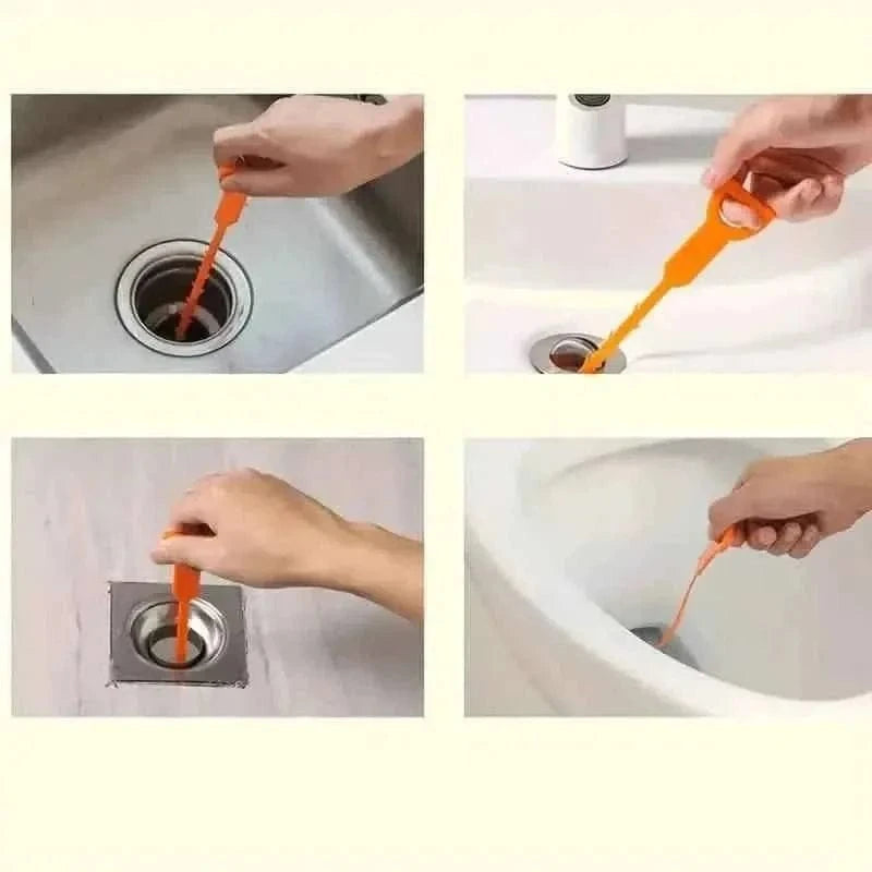 Hair Drain Clog Remover Tool For Sewer, Kitchen Sink, Bathroom Tub DailySale Default Title Default Title-