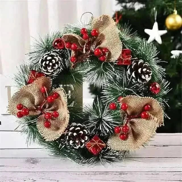 Handmade Christmas Decorative Wreaths Cartsfy Inc.
