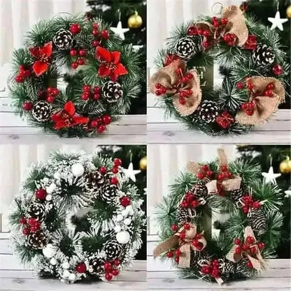 Handmade Christmas Decorative Wreaths Cartsfy Inc.