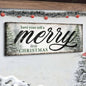 Have Yourself a Merry Little Christmas Sign VII Tailored Canvases 12x36 inch Medium Premium Gallery Wrapped 16x48 inch Large Premium Gallery Wrapped 20x60 inch Extra Large Premium Gallery Wrapped 12x36 inch Medium Premium Gallery Wrapped-16x48 inch Large Premium Gallery Wrapped-20x60 inch Extra Large Premium Gallery Wrapped-
