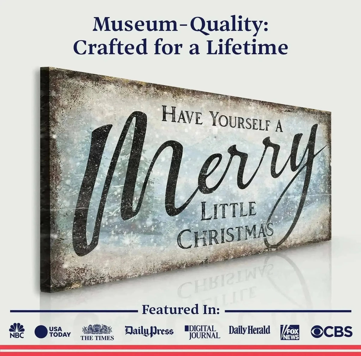 Have Yourself A Merry Little Christmas Sign XI Cartsfy Inc.