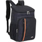 Heavy Duty Oxford Fabric Cooler Backpack DailySale Black Navy Gray Black-Navy-Gray-