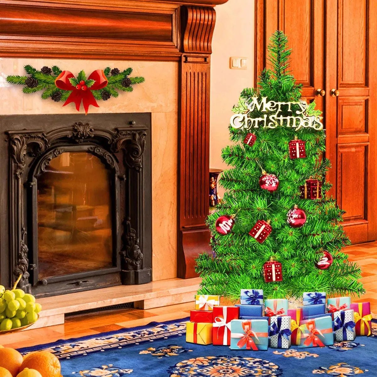 Holiday Season Decor Artificial PVC Christmas Tree Cartsfy Inc.