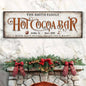 Hot Chocolate Christmas Bar Sign II Cartsfy Inc.