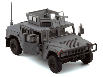 HUMVEE 4-CT Military Vehicle Matt Gray with Alternative Tops 1/64 Diecast Model Car by BM Creations Cartsfy Inc.