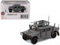 HUMVEE 4-CT Military Vehicle Matt Gray with Alternative Tops 1/64 Diecast Model Car by BM Creations Cartsfy Inc.