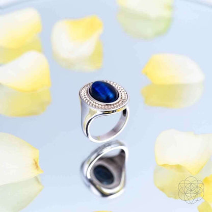 I Am Fearless: Dragon’s Eye Silver Ring of Protection Cartsfy Inc.
