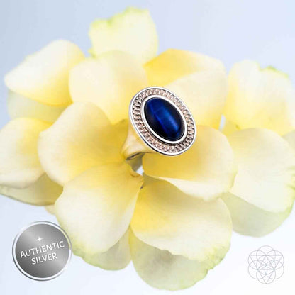 I Am Fearless: Dragon’s Eye Silver Ring of Protection Cartsfy Inc.