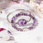 I Am Fortunate - 777 Lucky Amethyst Bracelet Set Cartsfy Inc.