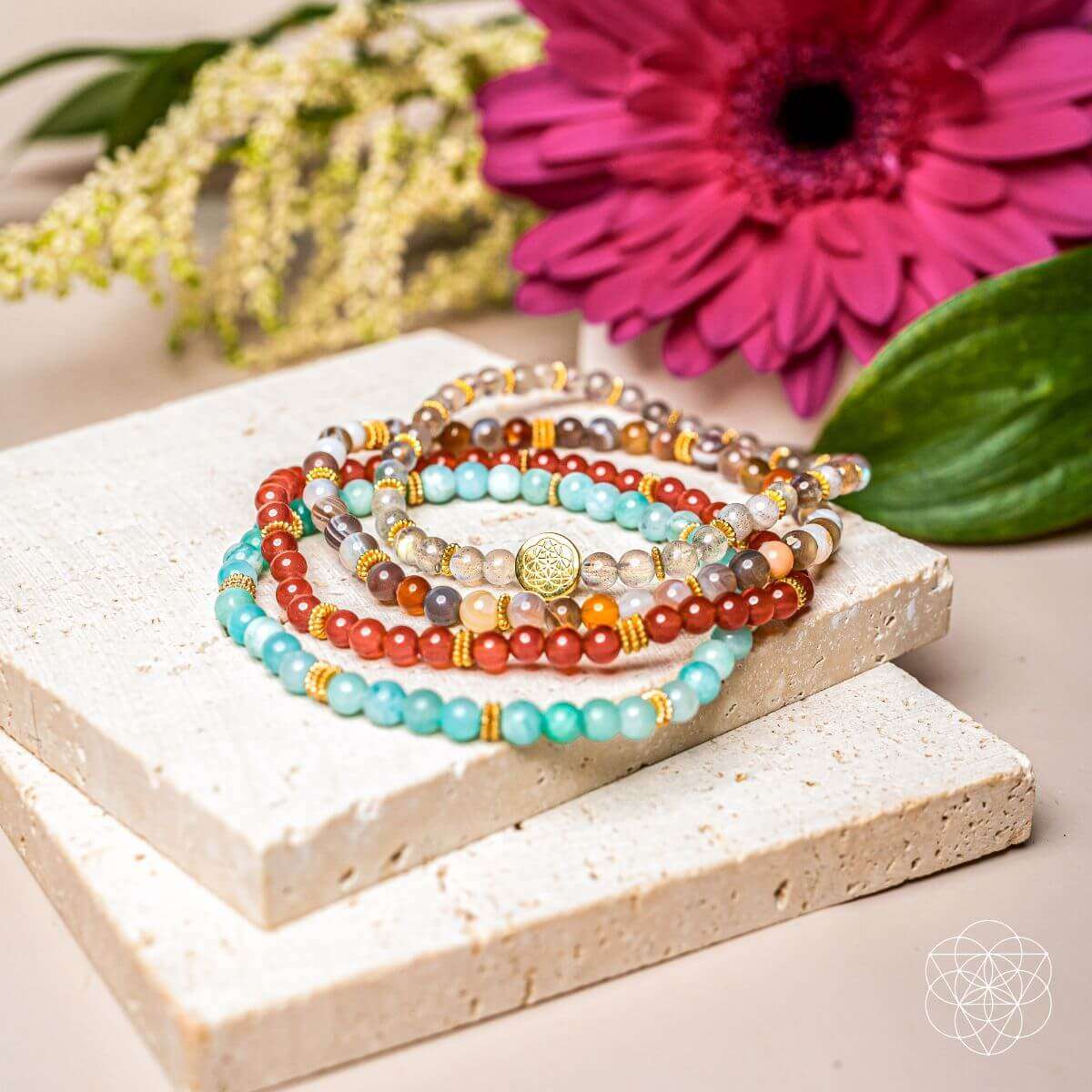 I Am Healthy: Mind, Body & Spirit Restoration Bracelet Pack of 4 Cartsfy Inc.