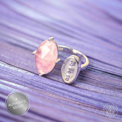 I Am Resilient: 333 Angel Number Silver Ring of Celestial Support Cartsfy Inc.