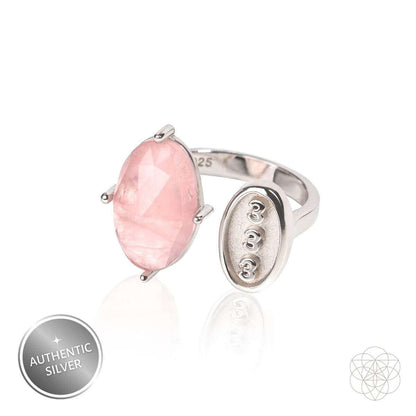 I Am Resilient: 333 Angel Number Silver Ring of Celestial Support Cartsfy Inc.