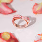 I Love My Life - Heart Awakening Pink Opal Ring Cartsfy Inc.